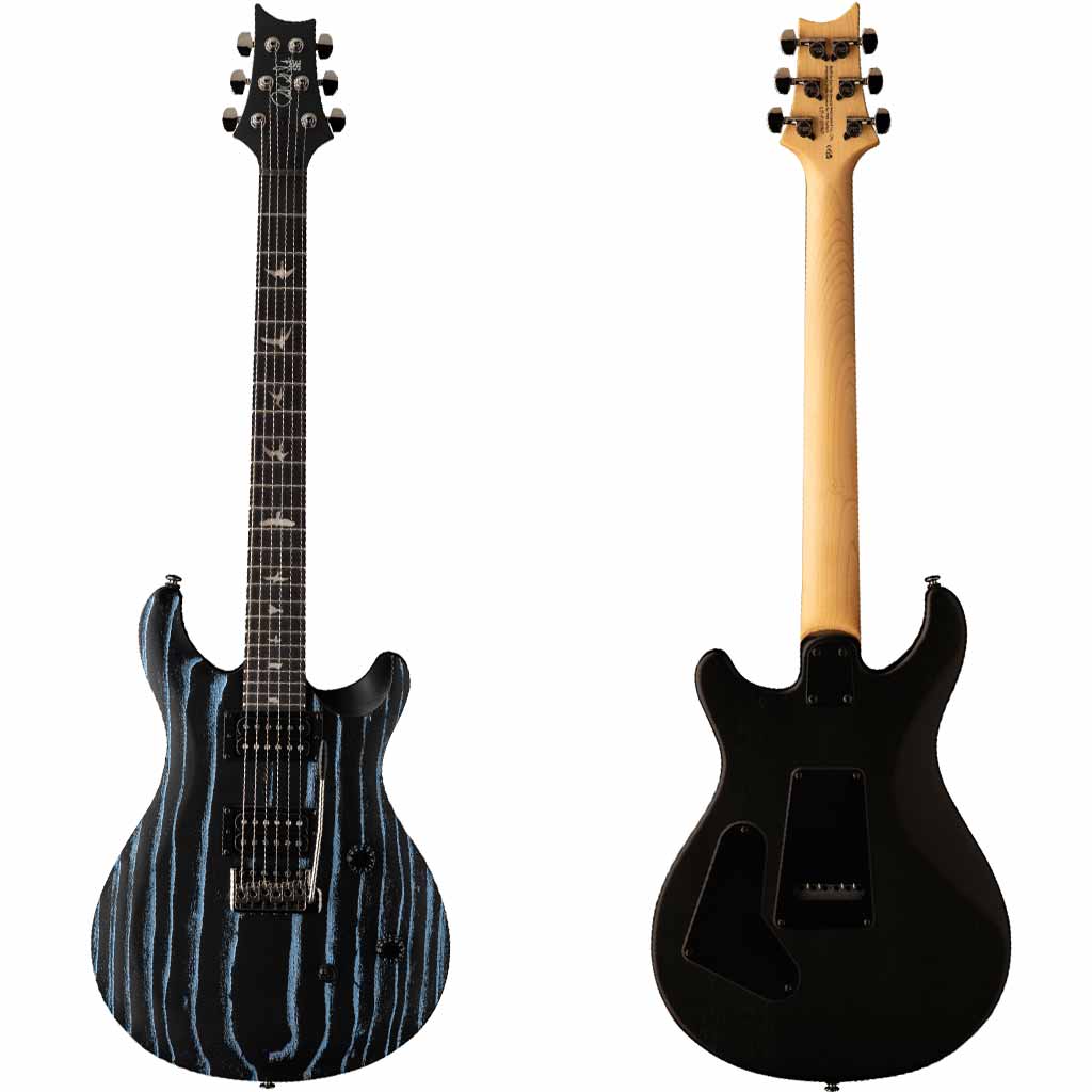 Paul Reed Smith SE Swamp Ash CE 24 Bolt-On Electric Guitar in Limited Edition Sandblasted Blue