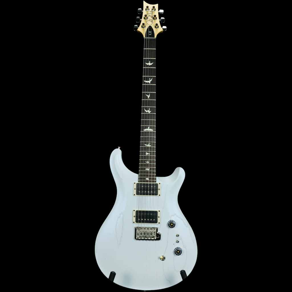 Paul Reed Smith CE 24-08 Swamp Ash Satin Limited Edition Electric Guitar in Pearl White
