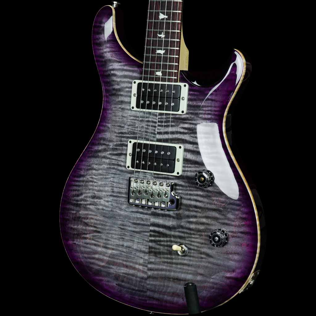 Paul Reed Smith CE 24 Electric Guitar in Faded Gray Black Purple Burst