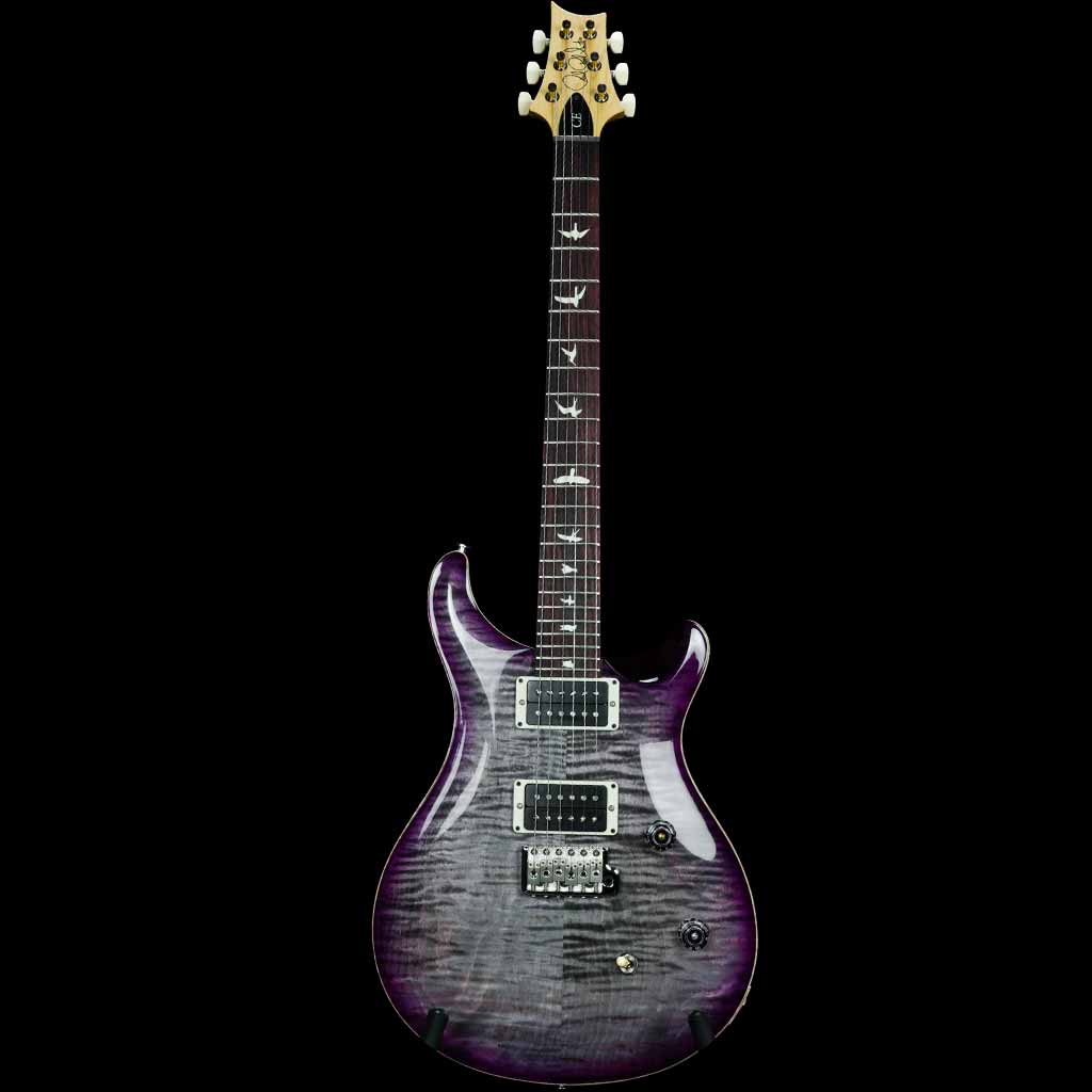 Paul Reed Smith CE 24 Electric Guitar in Faded Gray Black Purple Burst