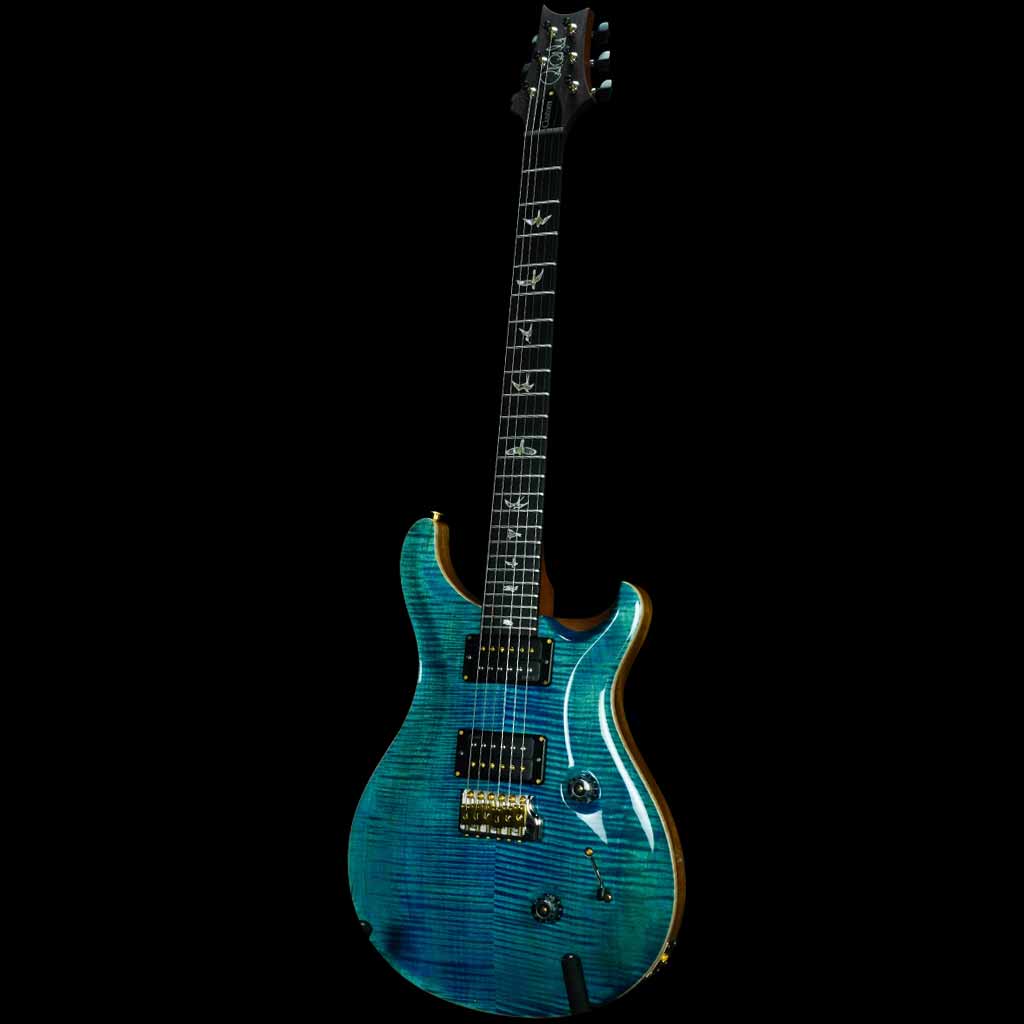 PRS Custom 24 10-Top Electric Guitar in Arctic Blue