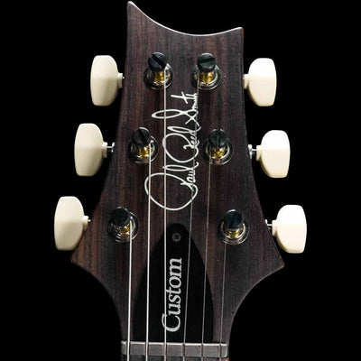 PRS Custom 24 Piezo Electric Guitar in Charcoal Abalone Edgeburst