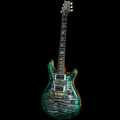 PRS Custom 24 Piezo Electric Guitar in Charcoal Abalone Edgeburst
