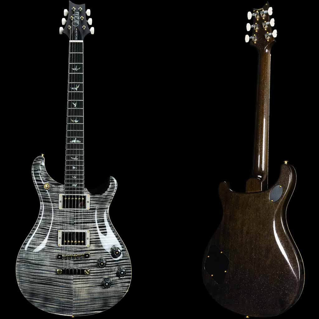 PRS McCarty 594 10-Top Electric Guitar in Sprayer's Choice Charcoal with Sparkle Back