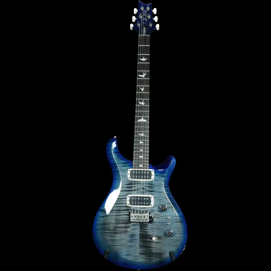 Paul Reed Smith S2 Custom 24-08 Electric Guitar in Faded Gray Black Blue Burst