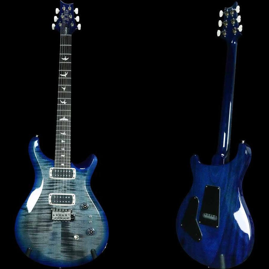 Paul Reed Smith S2 Custom 24-08 Electric Guitar in Faded Gray Black Blue Burst