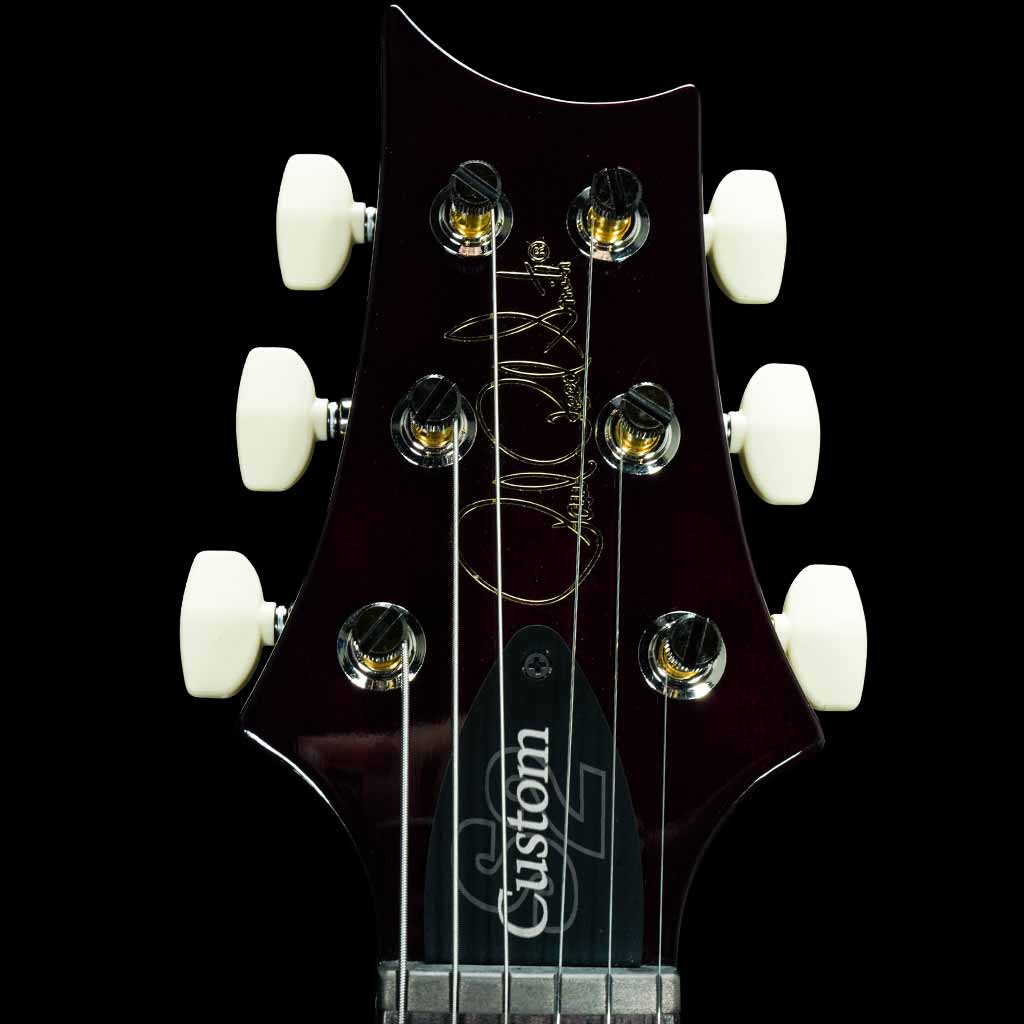 Paul Reed Smith S2 Custom 24 Electric Guitar in Faded Gray Black Purple Burst