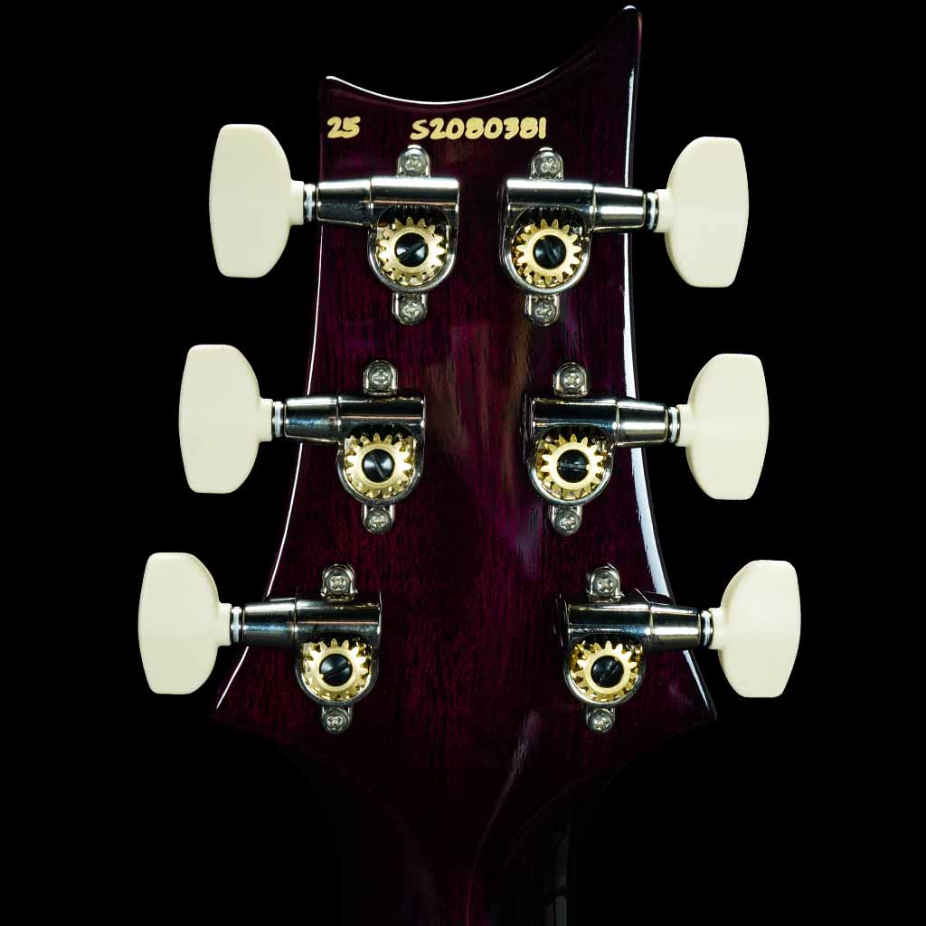 Paul Reed Smith S2 Custom 24 Electric Guitar in Faded Gray Black Purple Burst