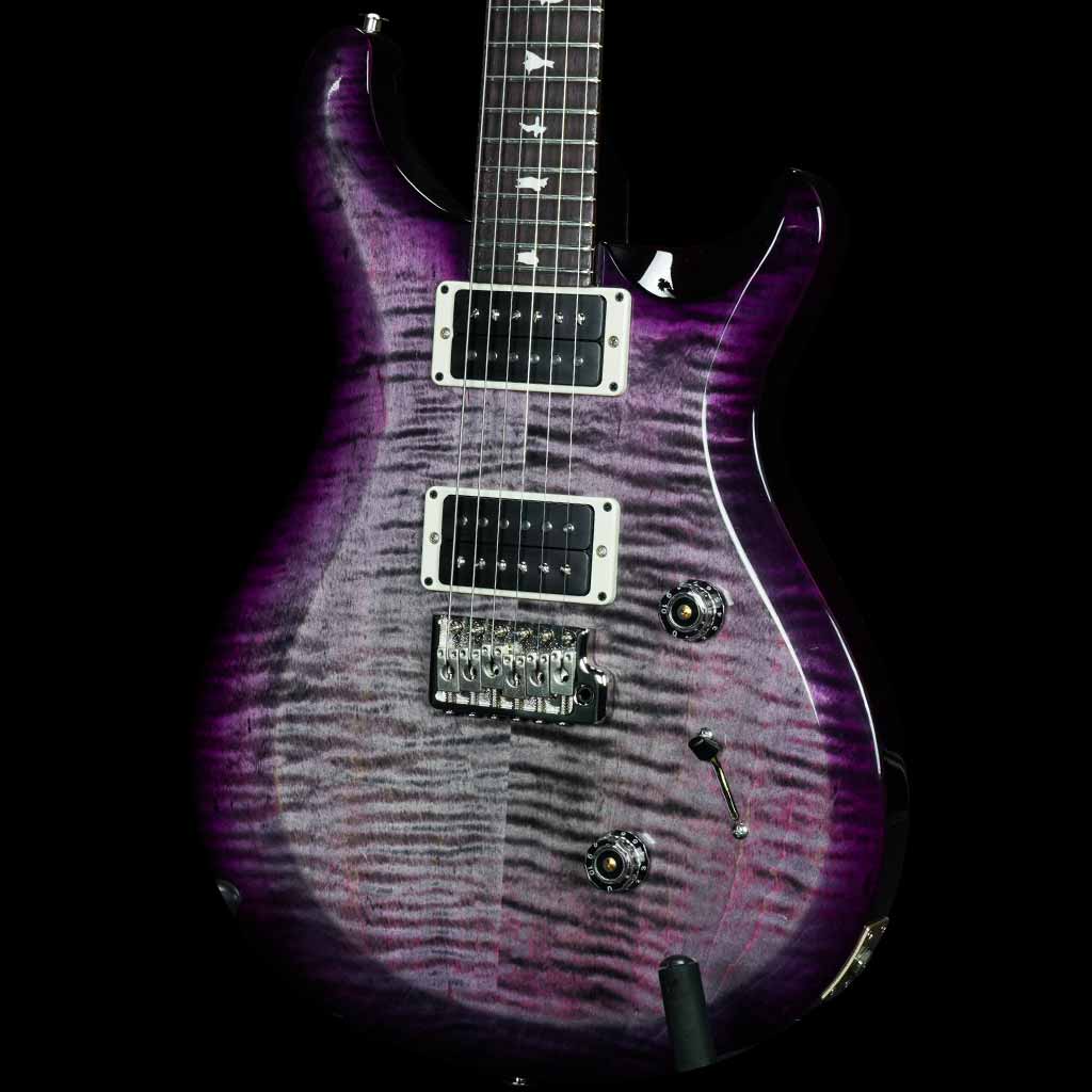 Paul Reed Smith S2 Custom 24 Electric Guitar in Faded Gray Black Purple Burst