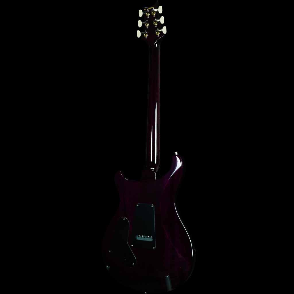 Paul Reed Smith S2 Custom 24 Electric Guitar in Faded Gray Black Purple Burst