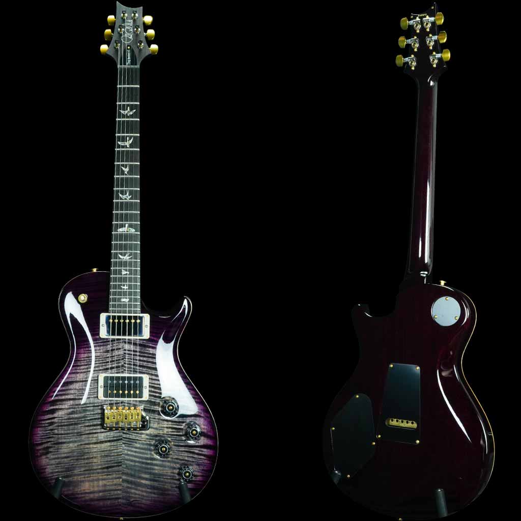 PRS Tremonti 10-Top Electric Guitar with Tremolo in Charcoal Purple Burst