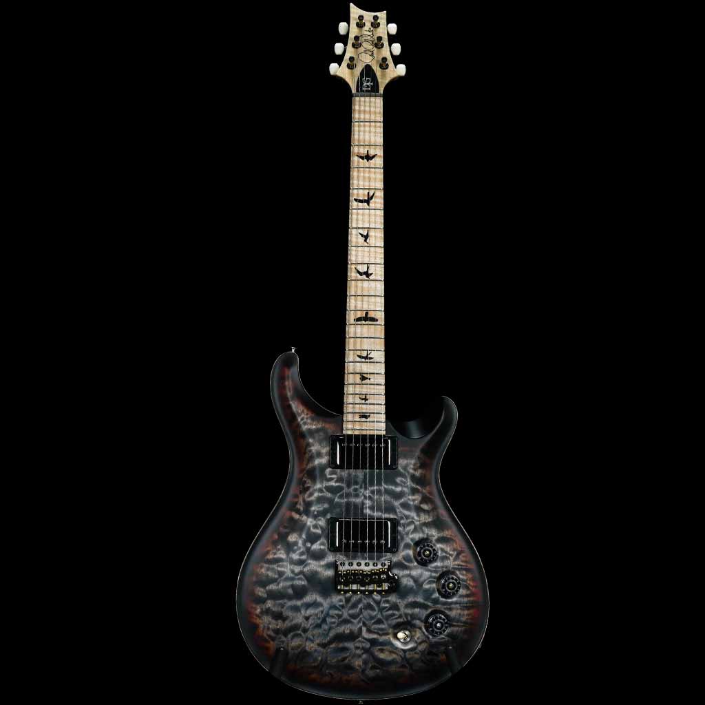 Paul Reed Smith Wood Library DGT Quilt Maple Top Electric Guitar in Charcoal Tri-Color