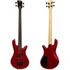 Spector Performer 4 4-String Bass Guitar in Metallic Red