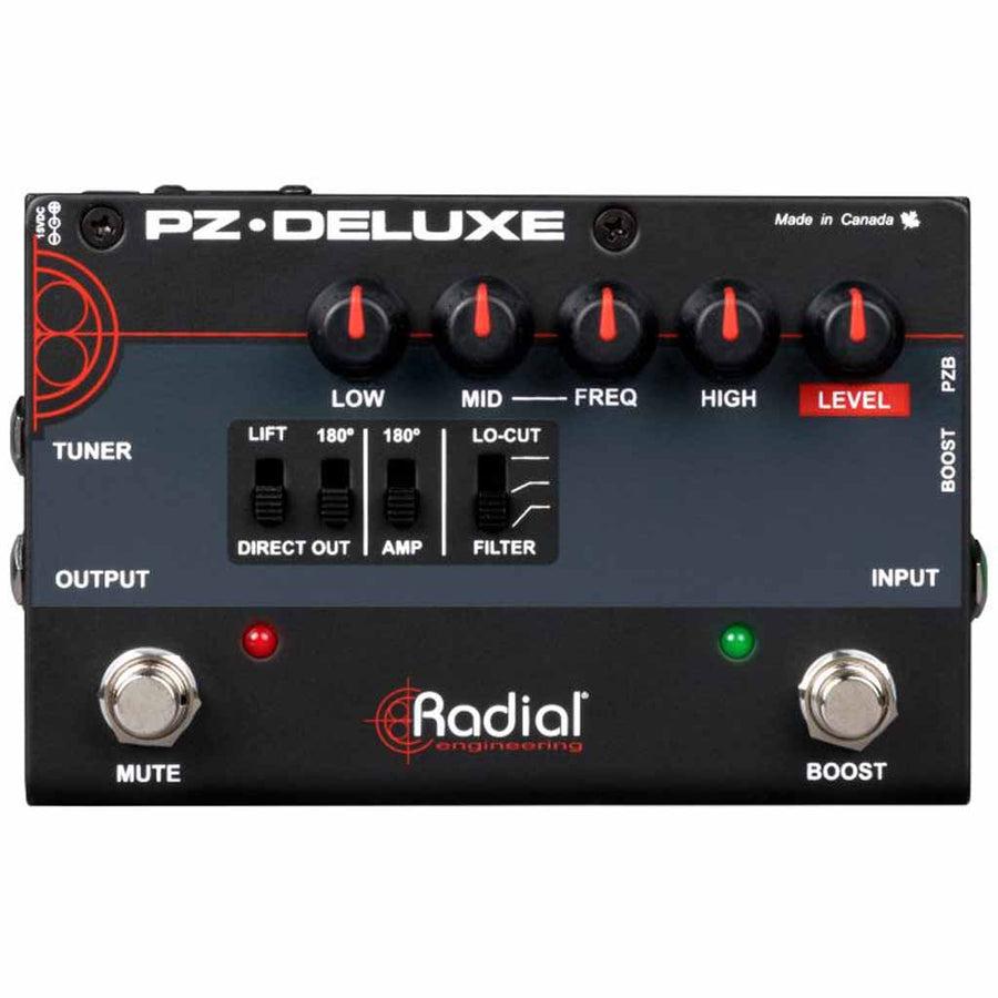 Radial Engineering PZ-Deluxe Acoustic Preamp