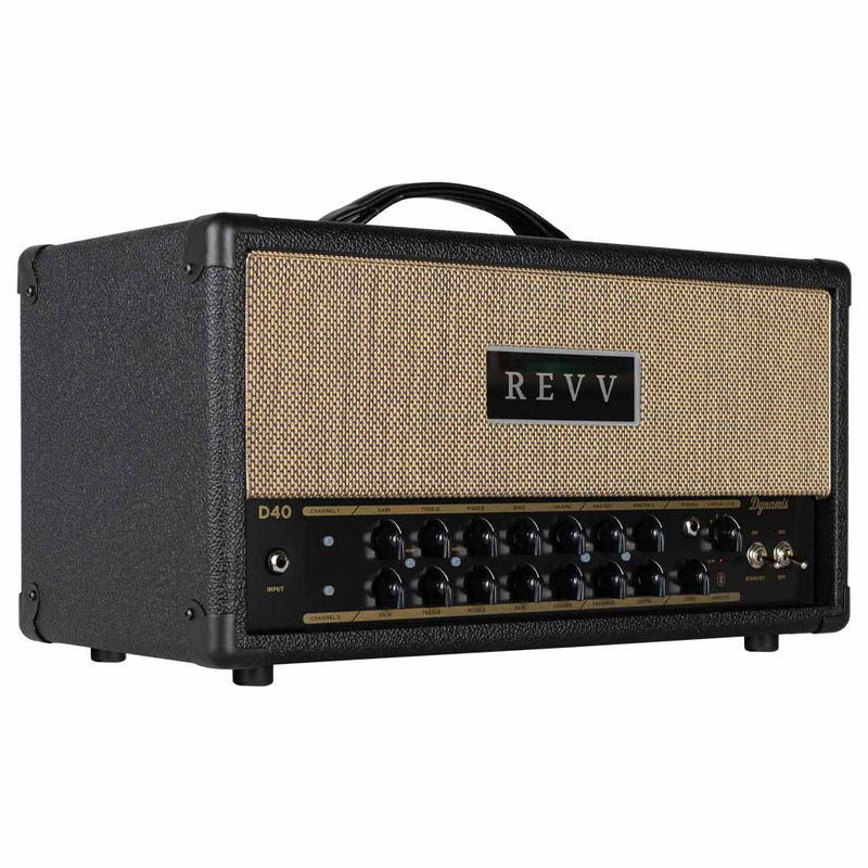 Revv Dynamis D40 40-Watt 2-Channel Tube Amplifier Head Revv ...