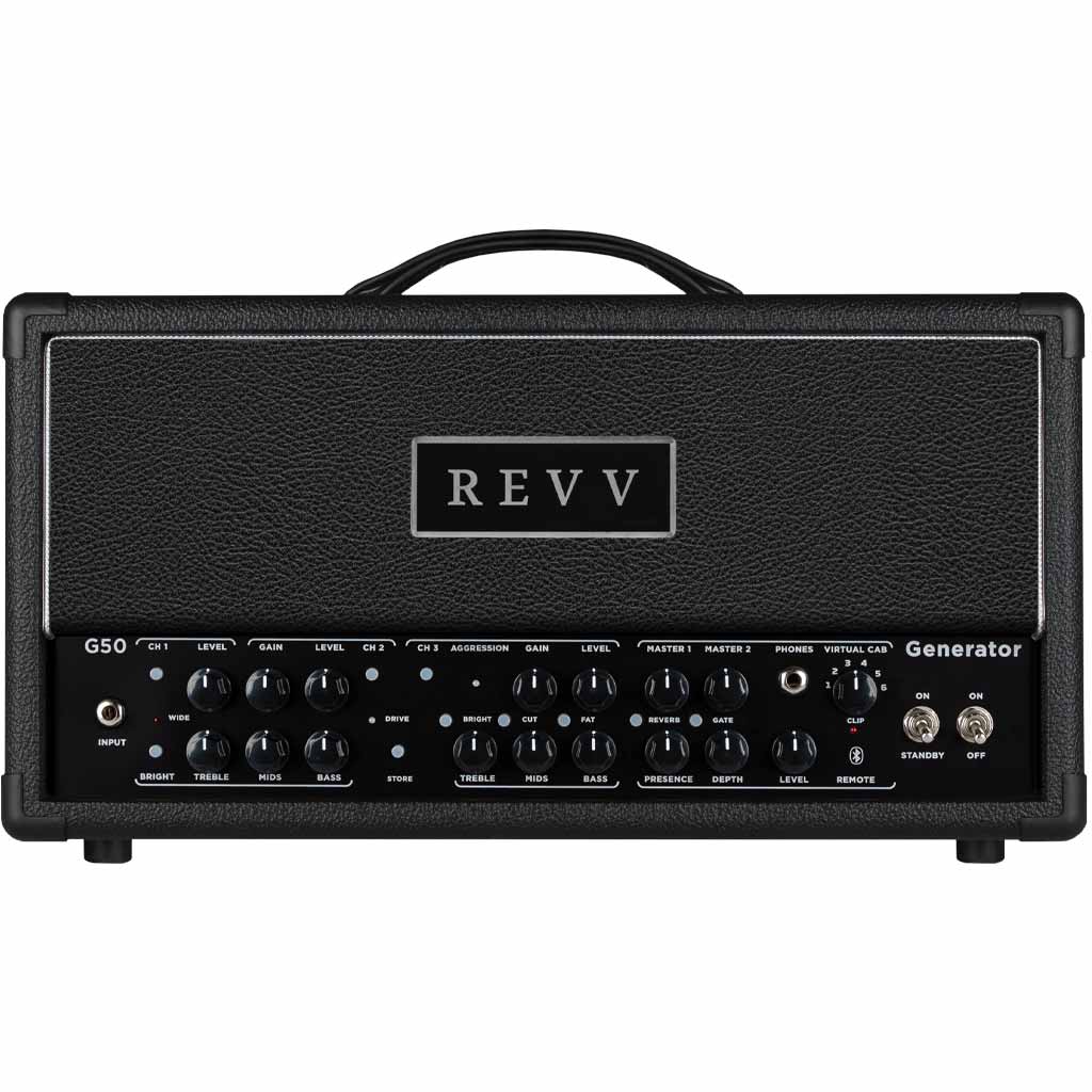Revv Generator G50 50-Watt High Gain Tube Amplifier Head