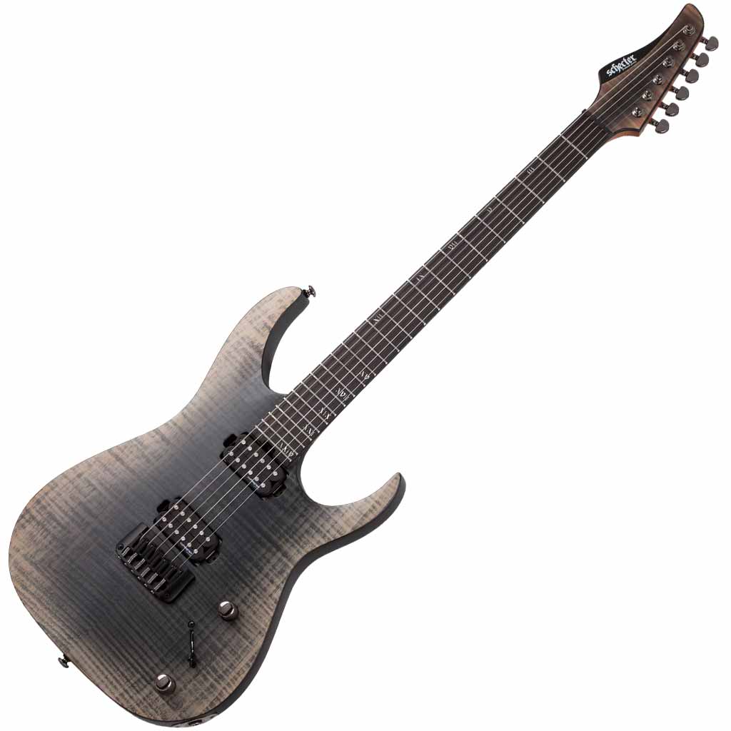 Schecter Banshee Mach-6 Electric Guitar in Fallout Burst