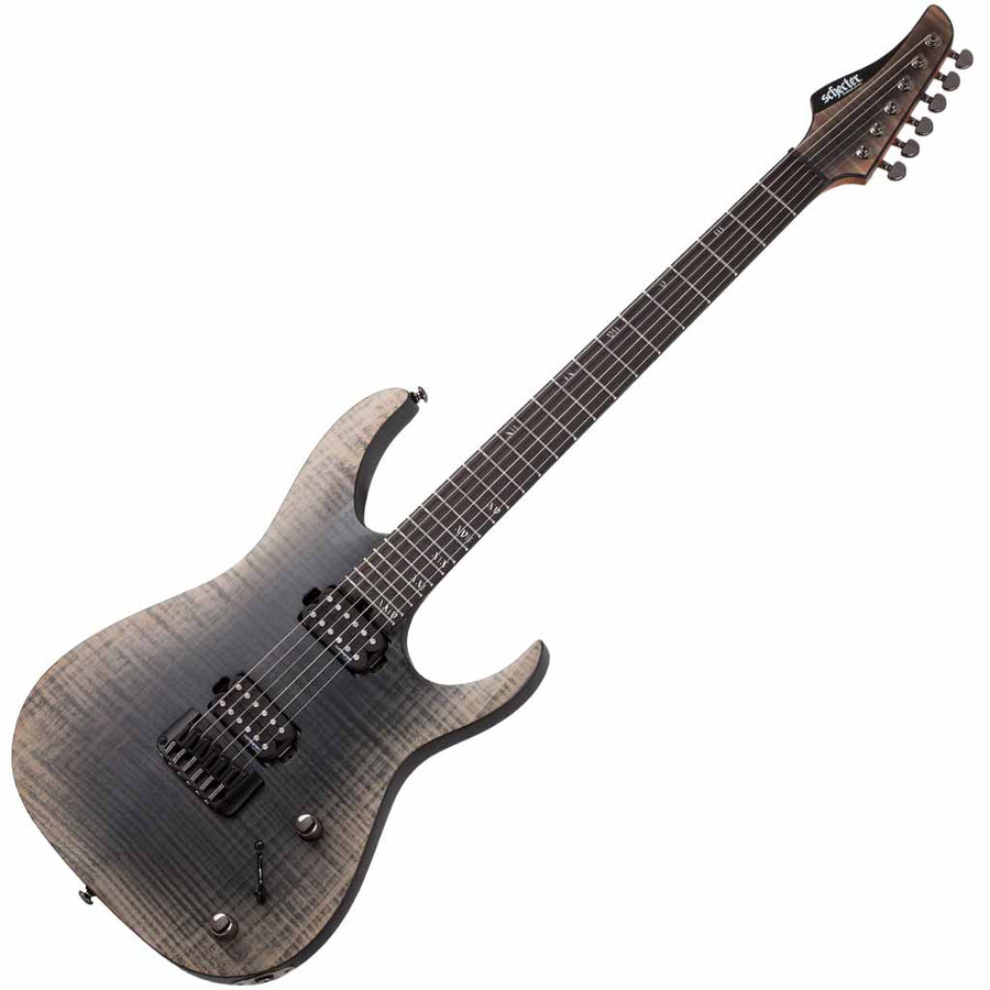 Schecter Banshee Mach-6 Electric Guitar in Fallout Burst