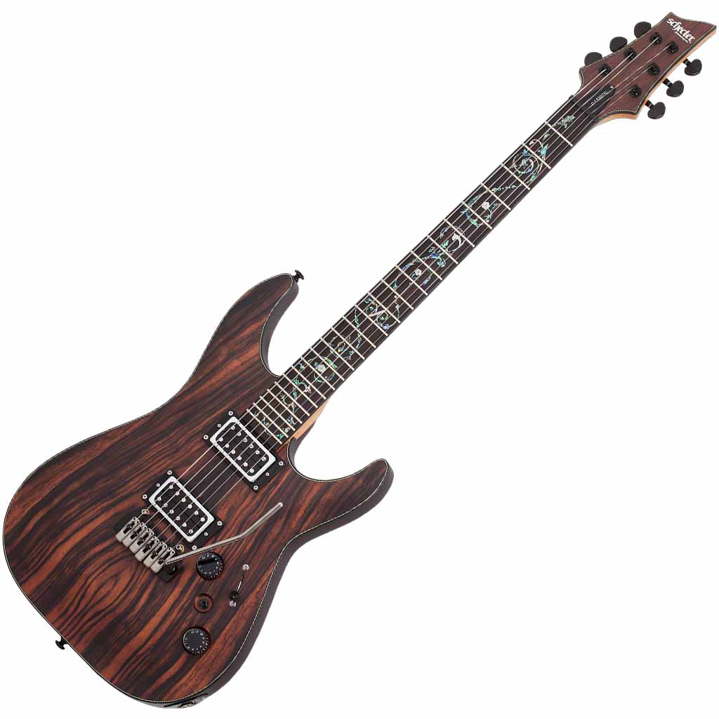 Schecter C-1 Exotic Ebony Electric Guitar