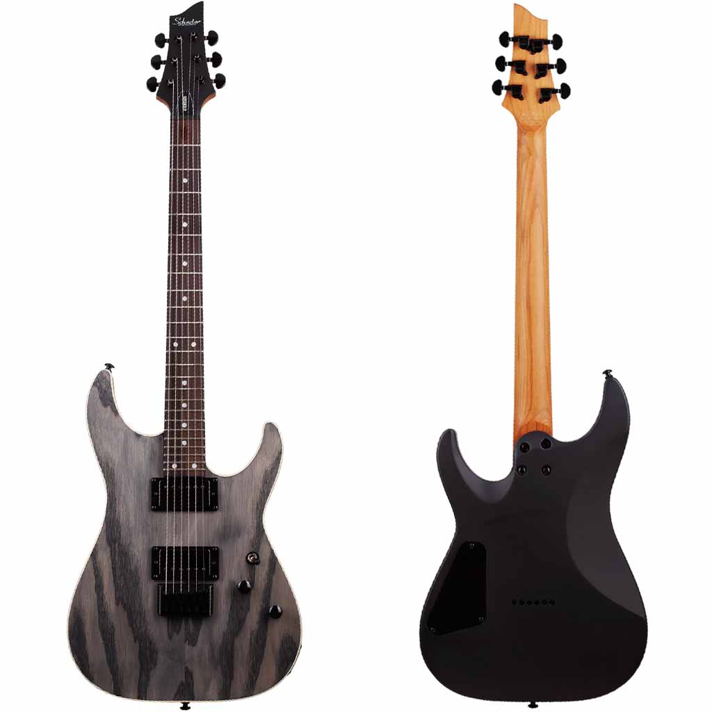 Schecter C-1 Standard Electric Guitar - Charcoal Satin Schecter