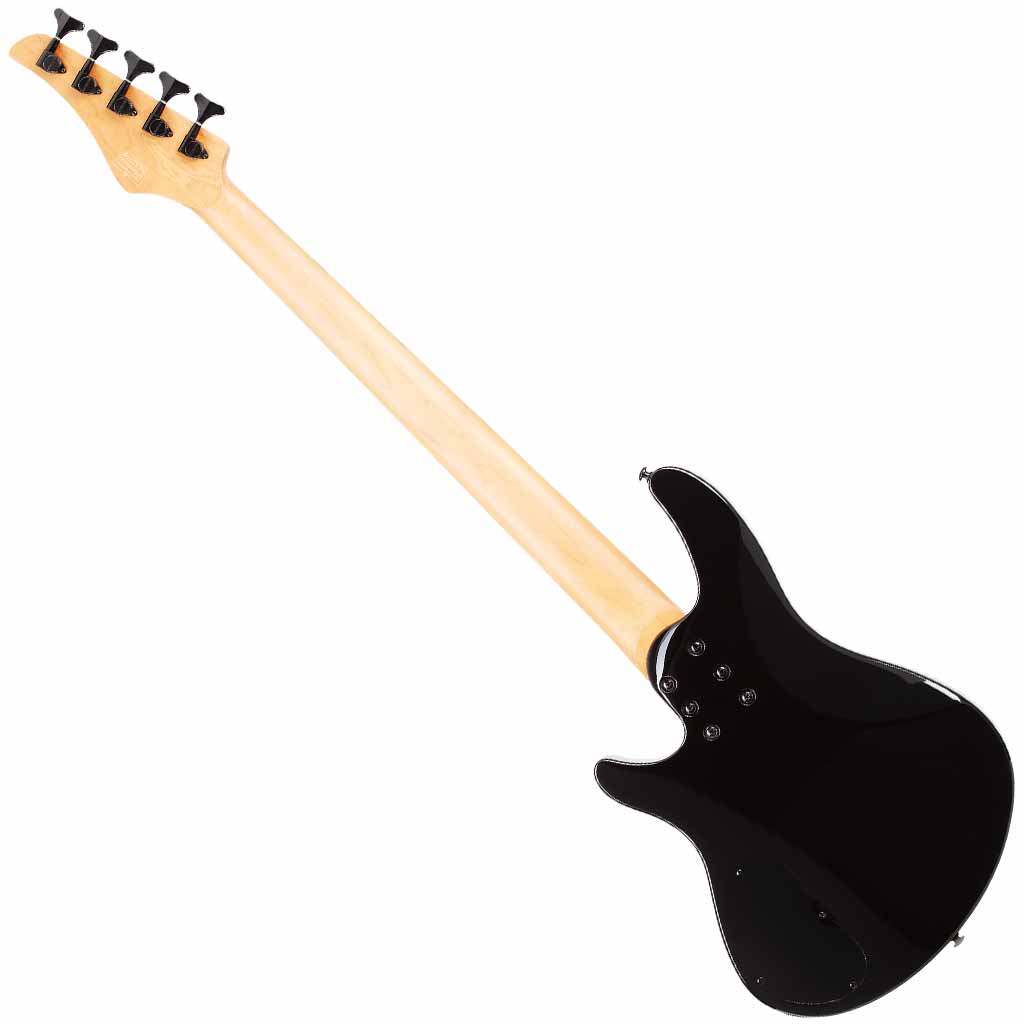 Schecter C-5 Standard 5-String Bass Guitar in Tobacco Burl