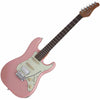 Schecter Nick Johnston Signature Traditional HSS Electric Guitar in Atomic Coral