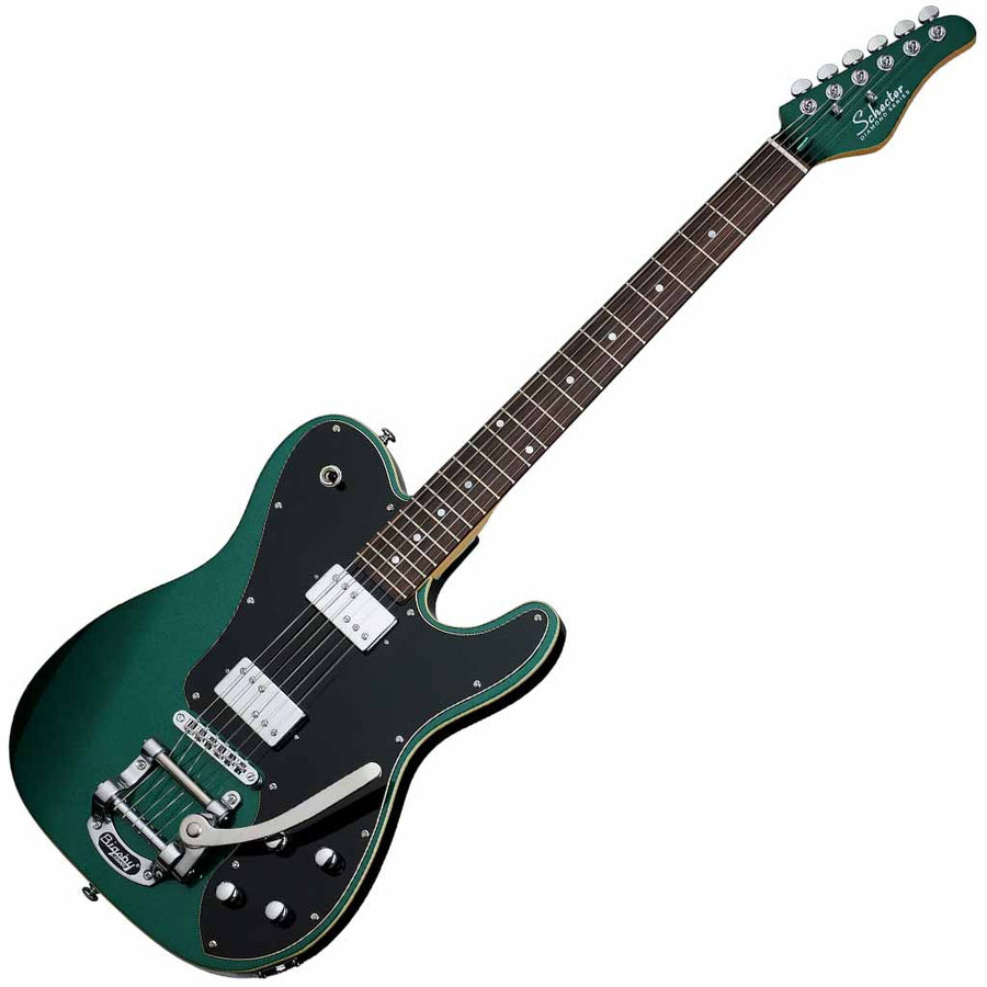 Schecter PT Fastback-II B Electric Guitar in Dark Emerald Green