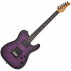 Schecter PT Pro Electric Guitar in Transparent Purple Burst