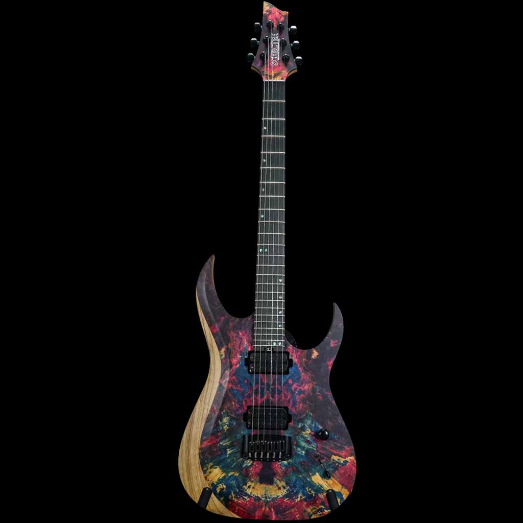 Schecter USA Custom Shop Sunset Extreme-6 Stabilized Top Electric Guitar