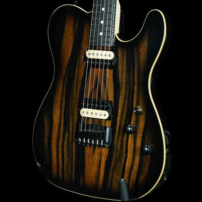 Schecter USA PT Custom Ebony Electric Guitar