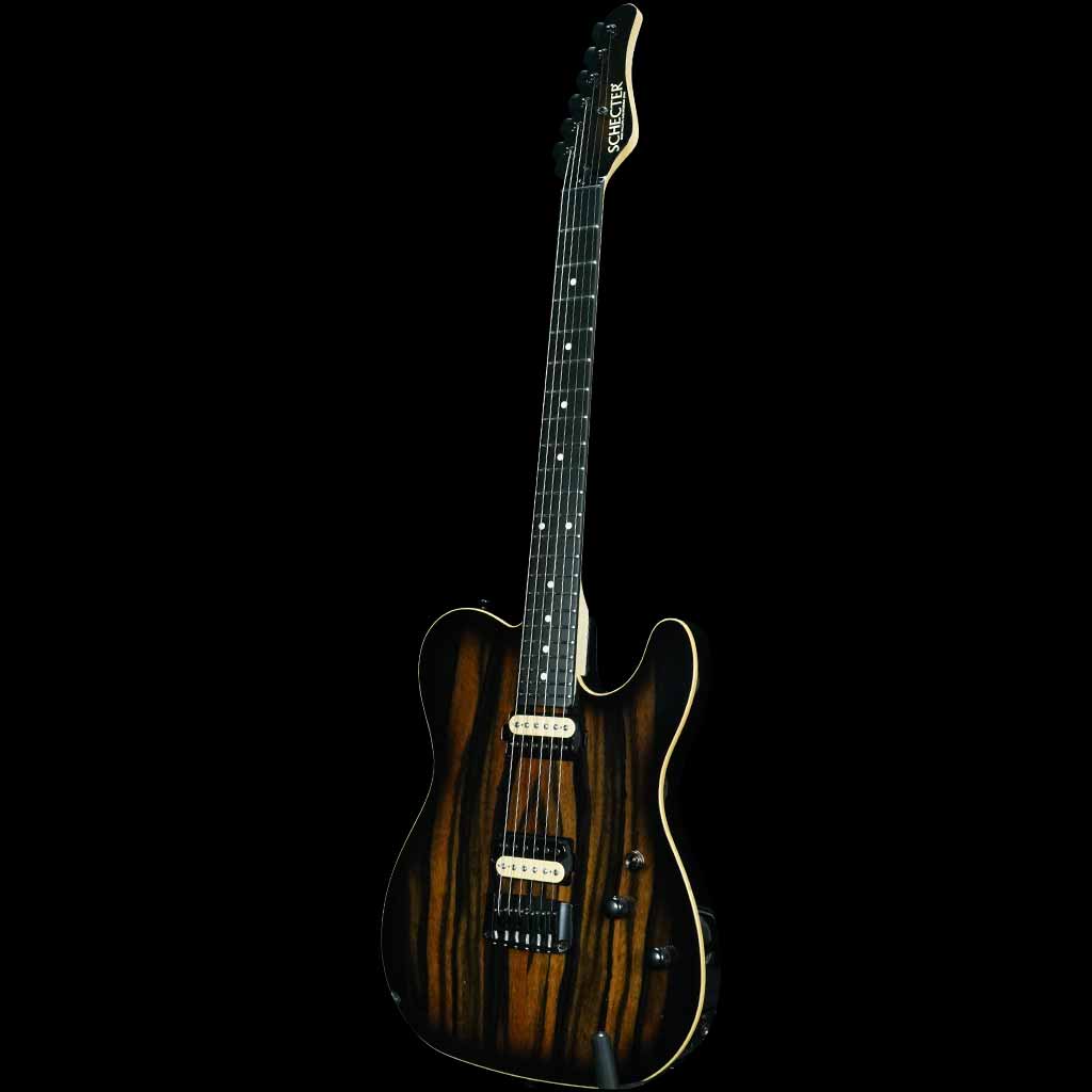 Schecter USA PT Custom Ebony Electric Guitar
