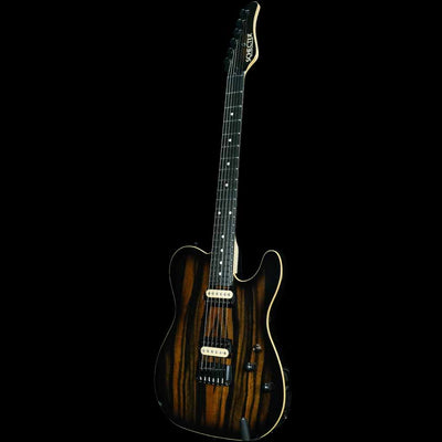 Schecter USA PT Custom Ebony Electric Guitar