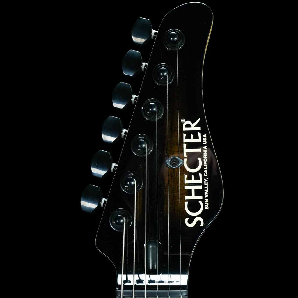 Schecter USA PT Custom Ebony Electric Guitar