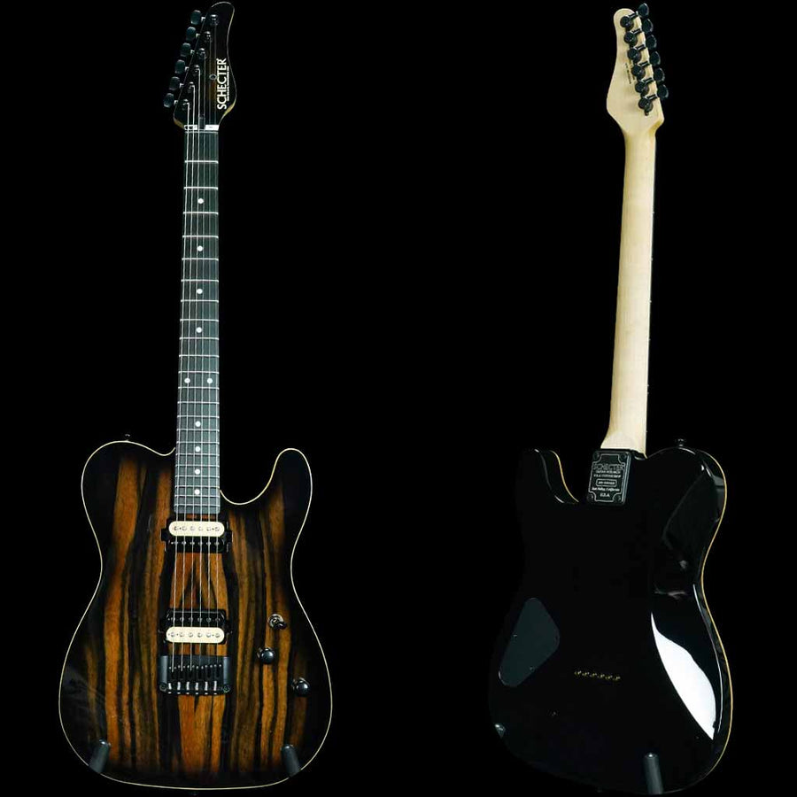 Schecter USA PT Custom Ebony Electric Guitar