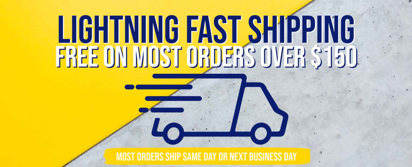 Music Village offers free shipping on most orders over $150! And most orders ship same or next business day! 