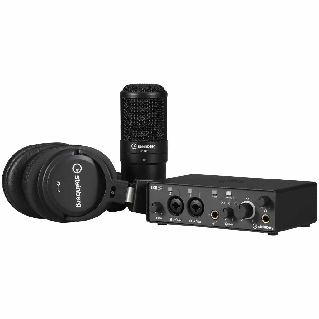 Steinberg IXO22 Recording Pack Steinberg Recording Interface The