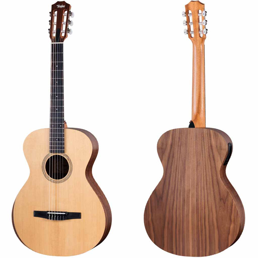 Taylor Academy 12e-N Torrefied Spruce and Walnut Nylon String Grand Concert Acoustic Guitar