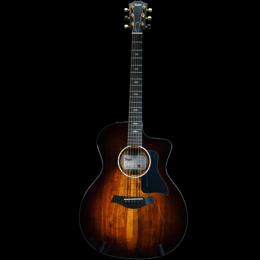 Taylor 224ce-K DLX All Hawaiian Koa Grand Auditorium Acoustic Guitar