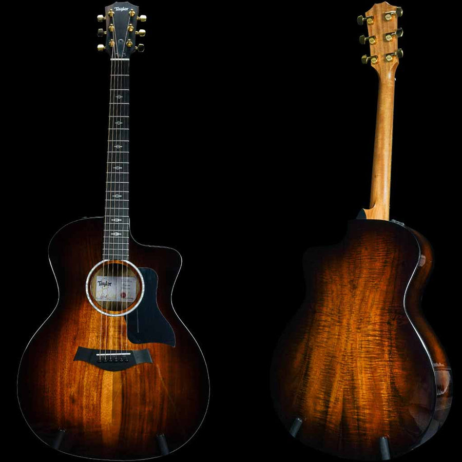 Taylor 224ce-K DLX All Hawaiian Koa Grand Auditorium Acoustic Guitar