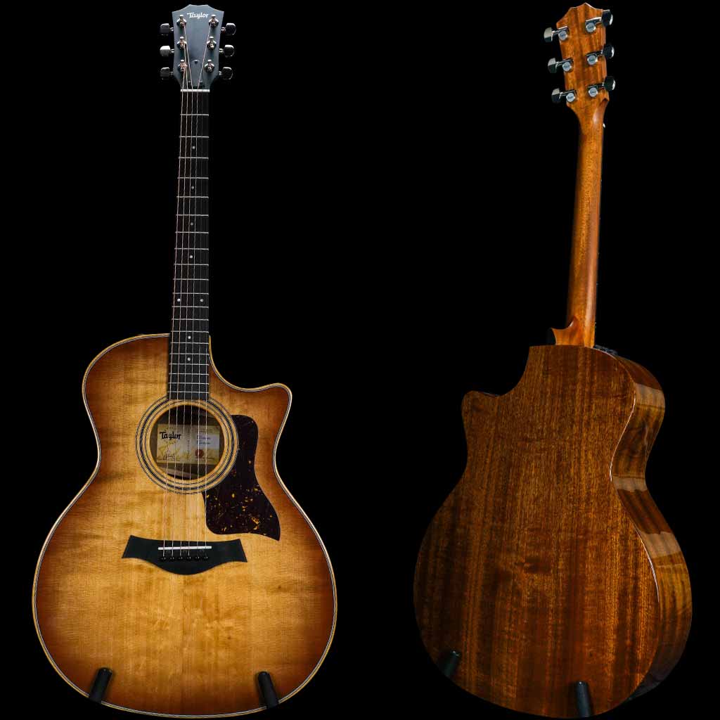 Taylor 314ce Studio Torrefied Spruce and Sapele Grand Auditorium Acoustic Guitar in Shaded Edgeburst