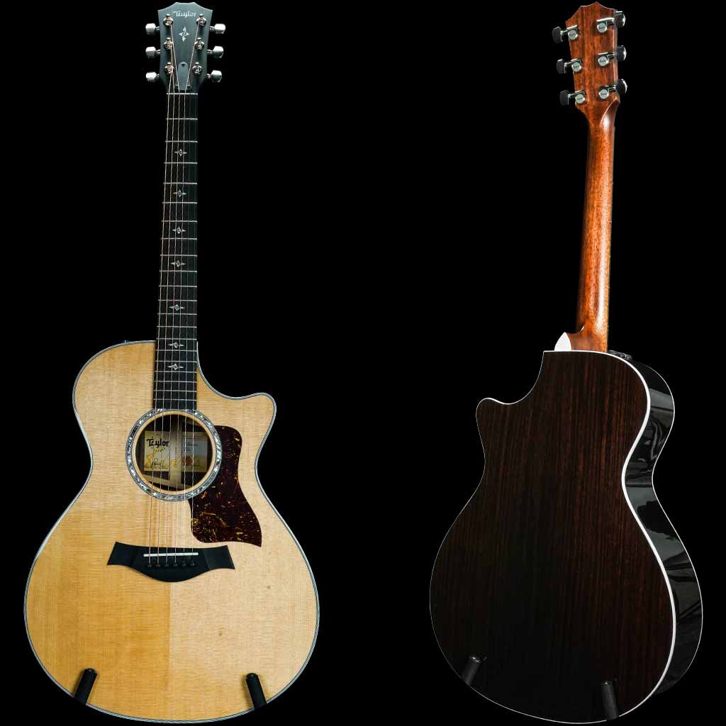 Taylor 412ce Sitka Spruce and Indian Rosewood Grand Concert Acoustic Guitar