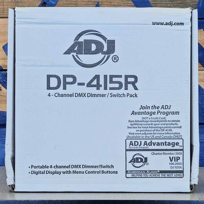 Used ADJ DP-415R DMX Dimmer