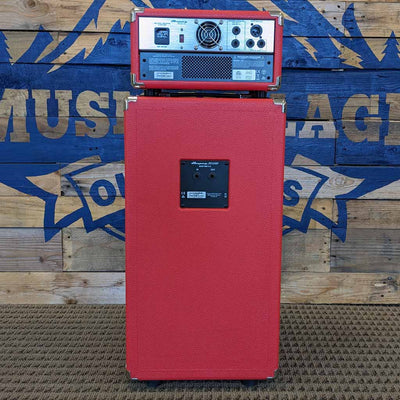 Used Ampeg Micro VR Head and SVT 210 AV Cab Limited Edition Red