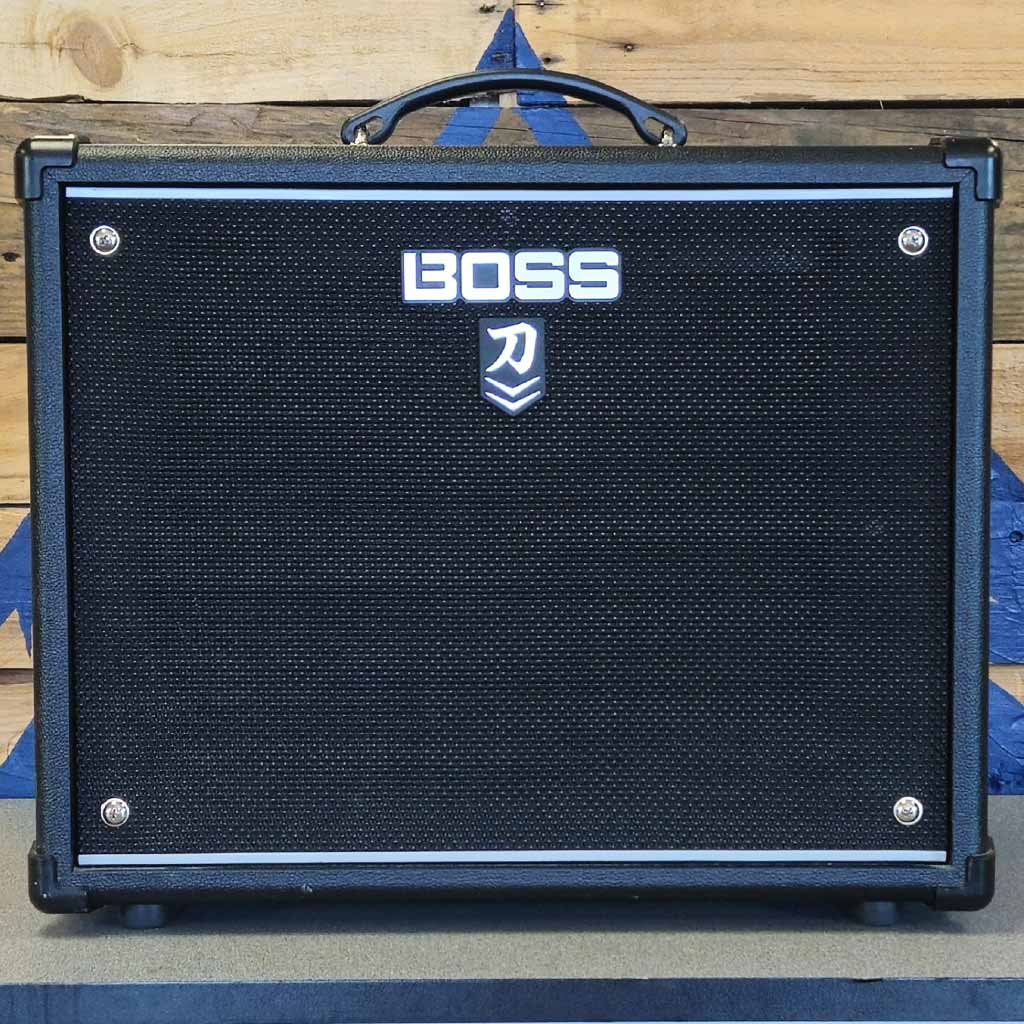boss katana 50 mkii pedal Used Boss Katana 50 MkII 50 Watt Electric Guitar Amp Boss Electric Guitar  Amp The Bass Katana 50 MkII is packed with tons of effects, and lots of  features to dial in