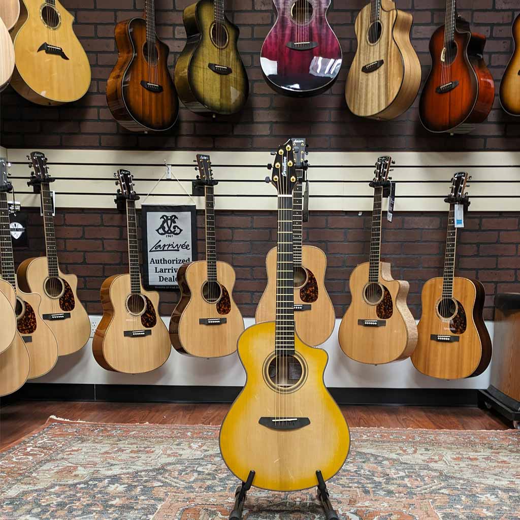 Used Breedlove Organic Artista Acoustic Electric Guitar Front Facing Full