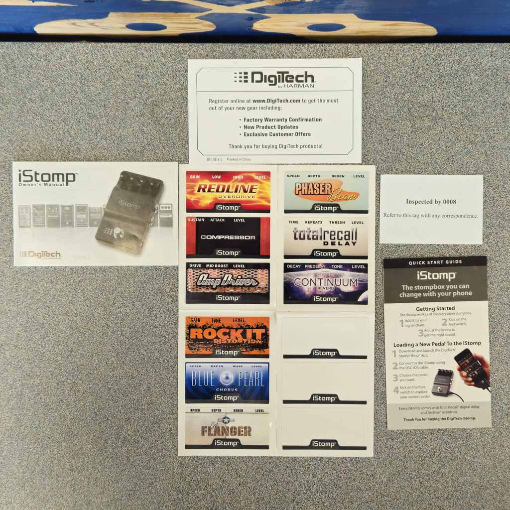 Used DigiTech iStomp Stompbox Pedal