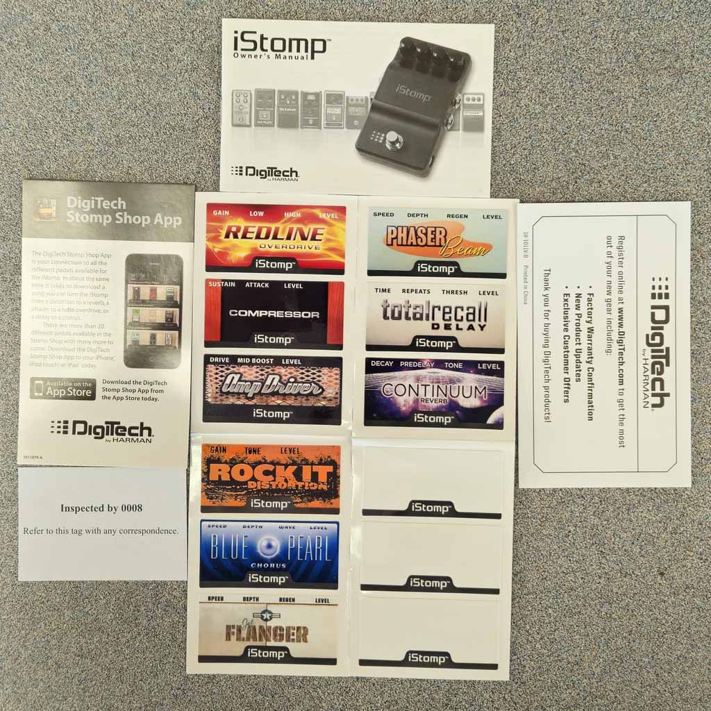 Used DigiTech iStomp Stompbox Pedal