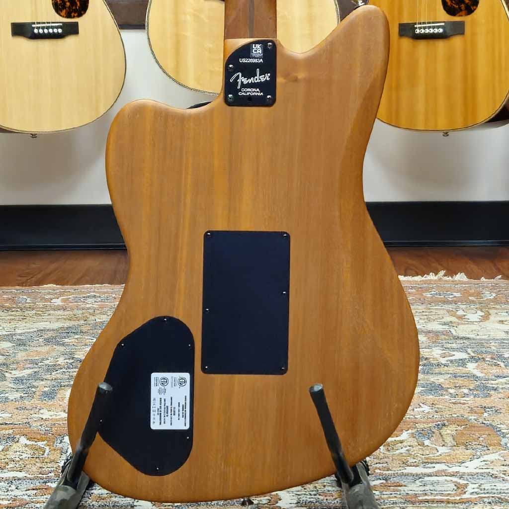 Used Fender American Acoustasonic Jazzmaster Acoustic Electric Guitar with Case