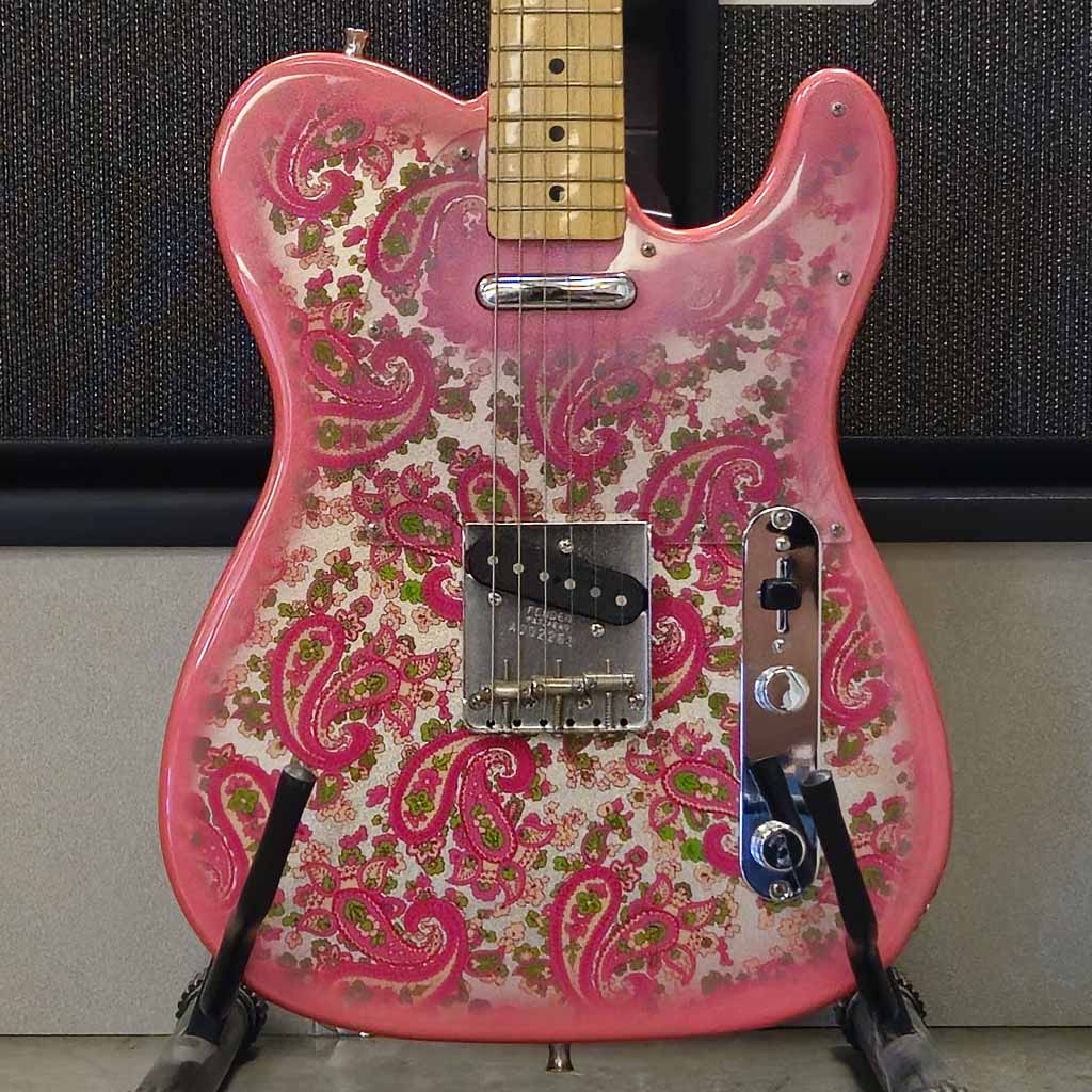 Used Fender TL-69 Paisley Reissue Electric Guitar with Case