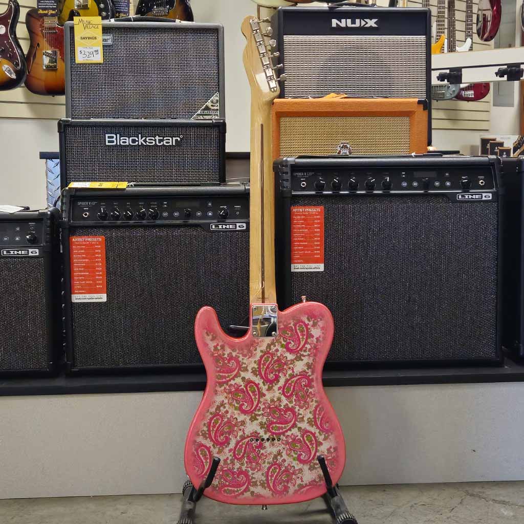 Used Fender TL-69 Paisley Reissue Electric Guitar with Case